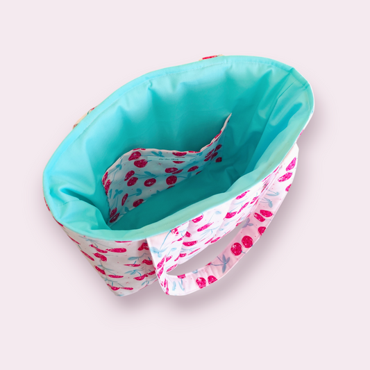 Disco Cherries Mini Tote Bag