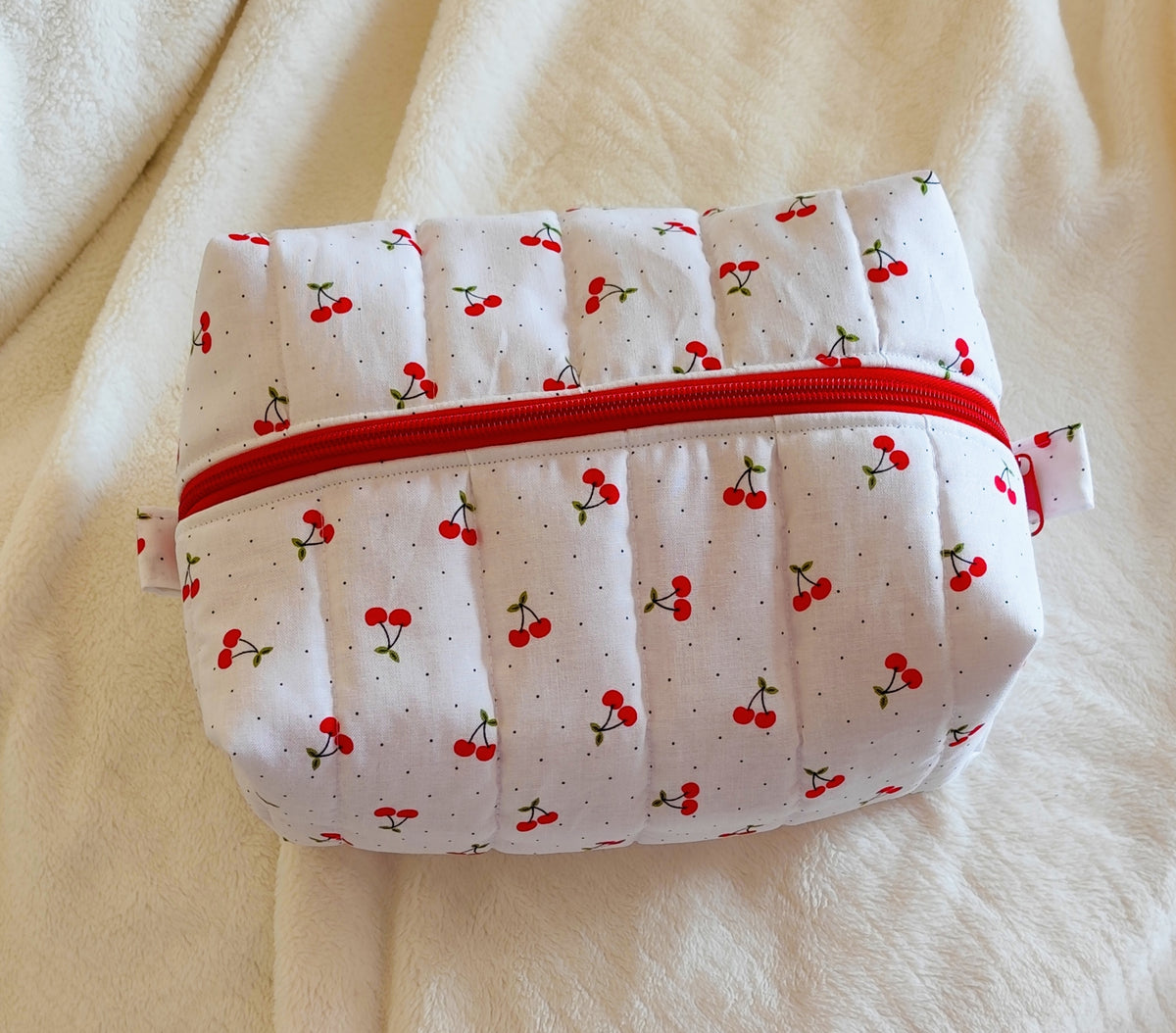 Handmade Quilted Makeup / Everyday Essentials Bag