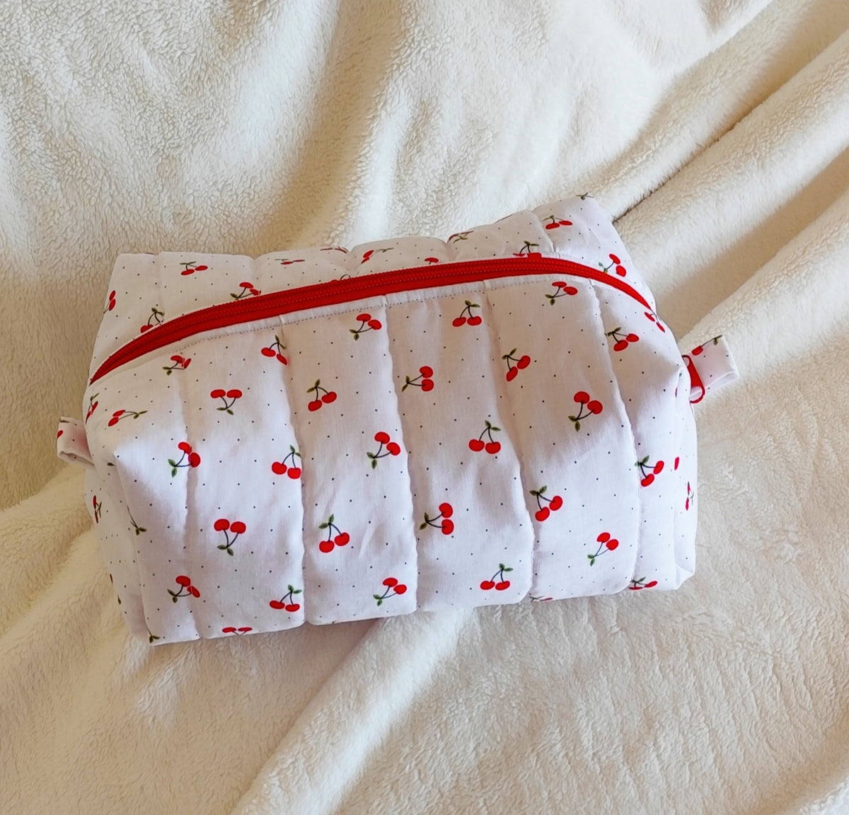 Handmade Quilted Makeup / Everyday Essentials Bag