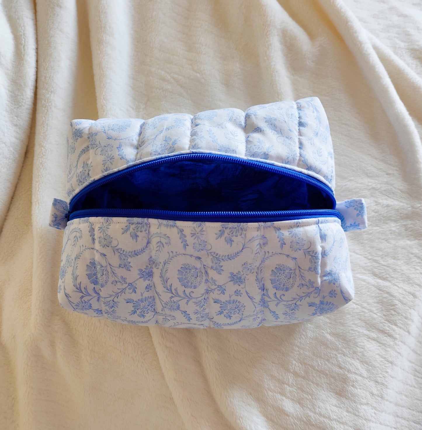 Handmade Quilted Makeup / Everyday Essentials Bag