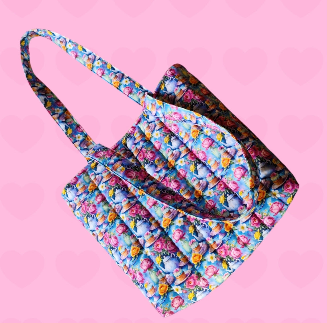 Tea & Roses Tote Bag