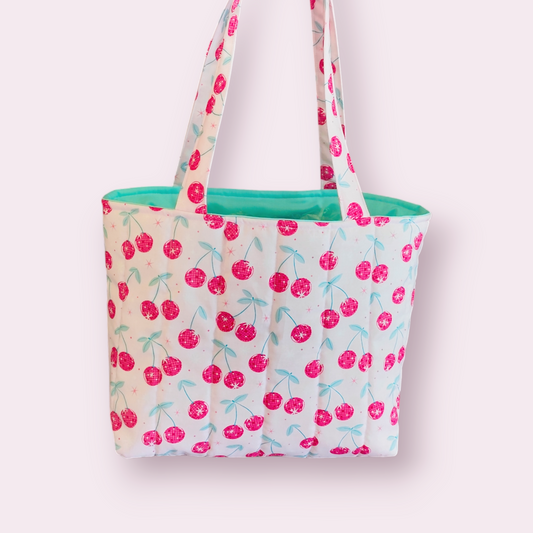 Disco Cherries Mini Tote Bag