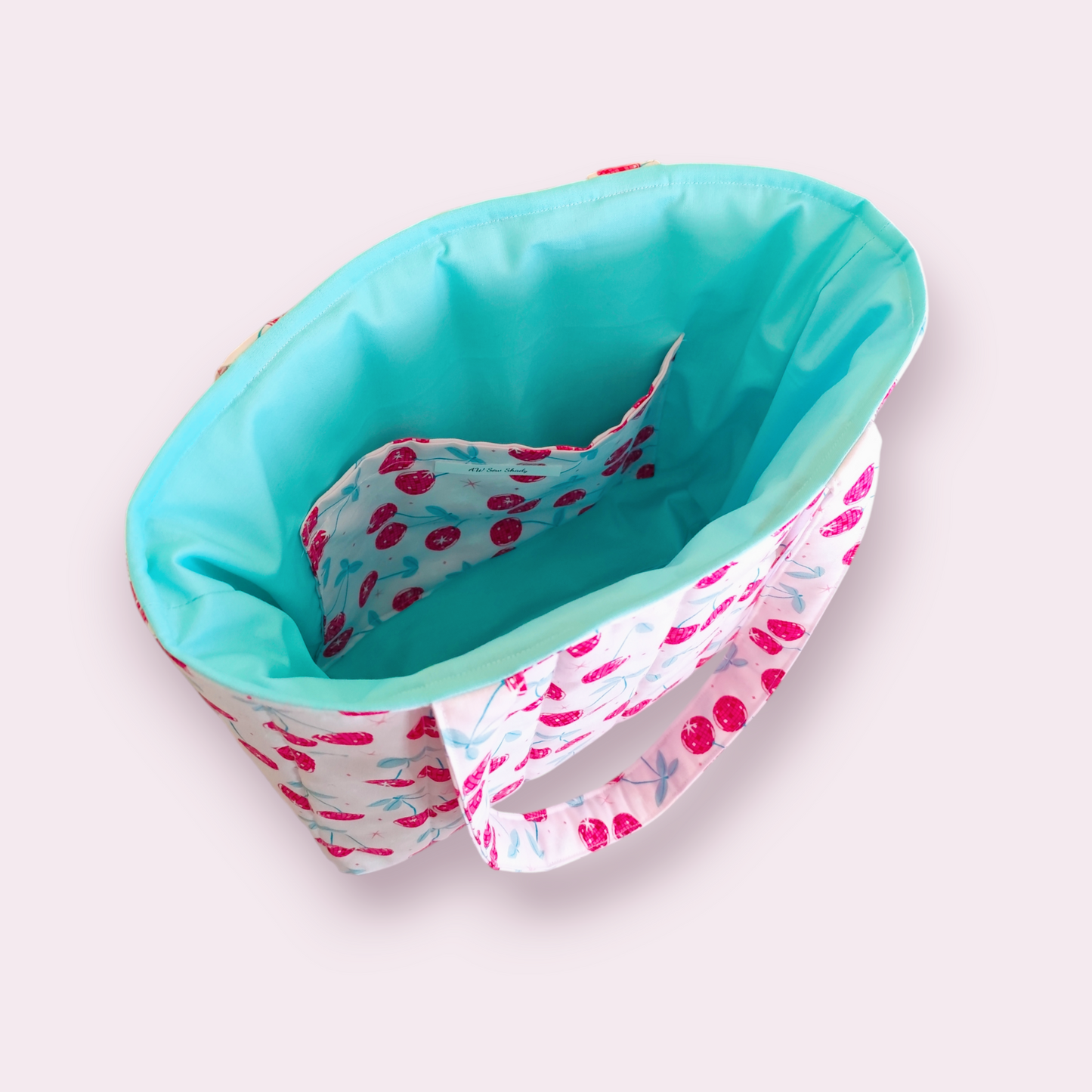 Disco Cherries Mini Tote Bag