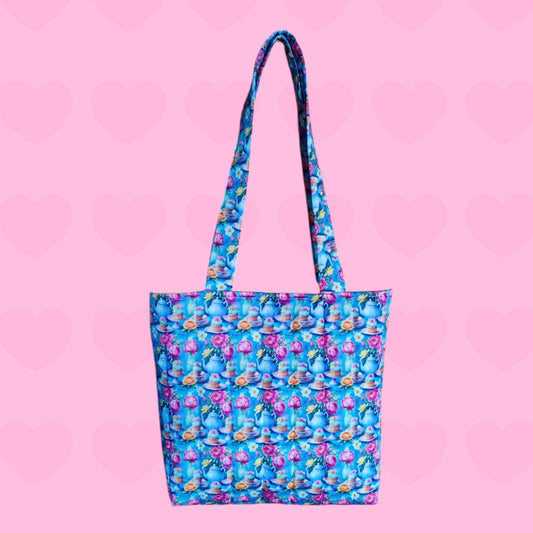 Tea & Roses Tote Bag