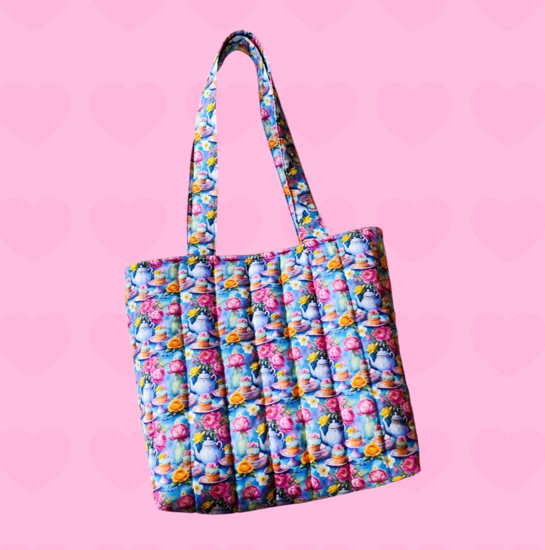 Tea & Roses Tote Bag