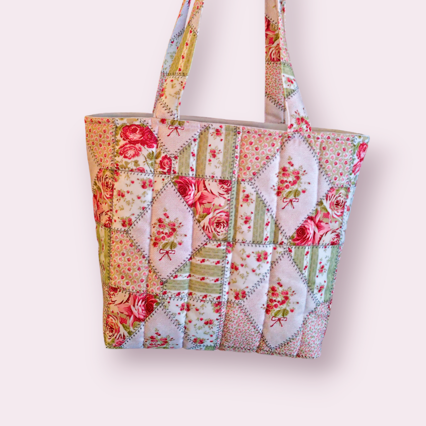 Floral Patch Tote Bag