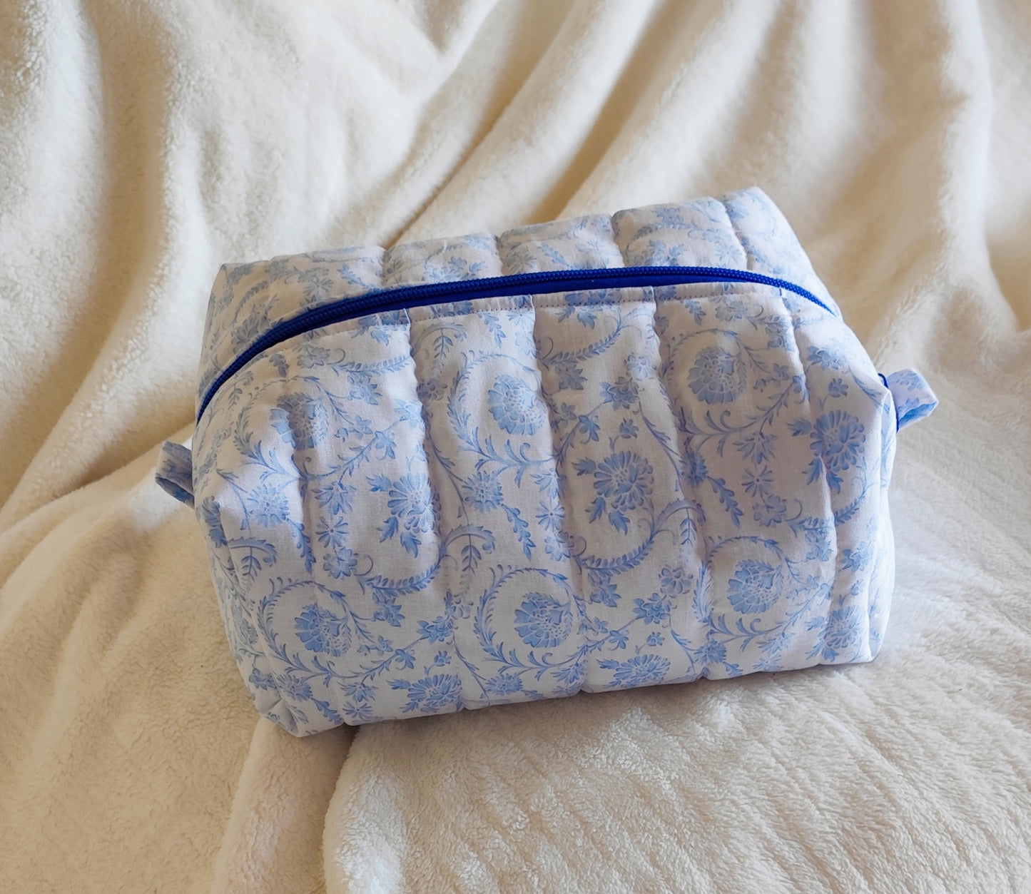 Handmade Quilted Makeup / Everyday Essentials Bag